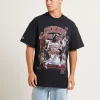 Discount MITCHELL & NESS Rodman Photo Short Sleeve T-Shirt In Faded Black