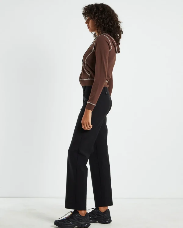 Hot NEON HART Ronnie Shrunkin Zip Through Jacket Chocolate Brown