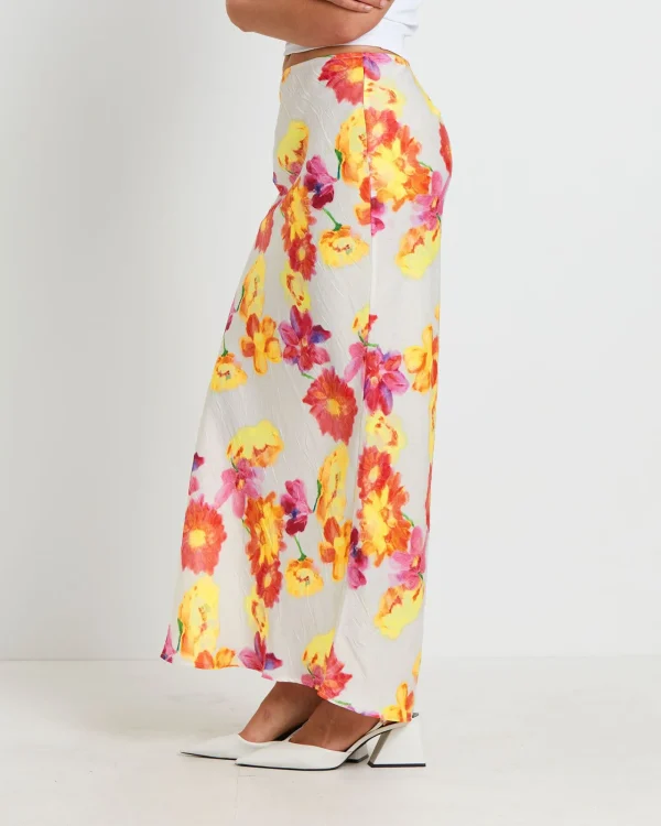 Cheap STUDIO Rosalia Print Maxi Skirt In Assorted