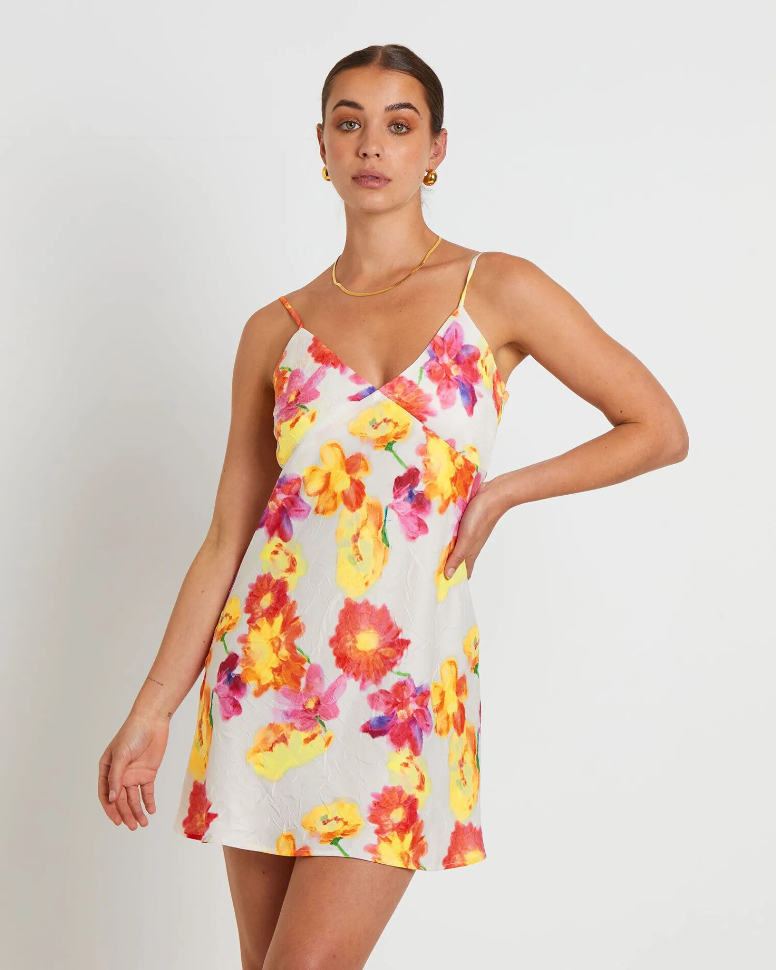 rosalia_print_mini_dress__2.webp Clearance STUDIO Rosalia Print Mini Dress In Assorted