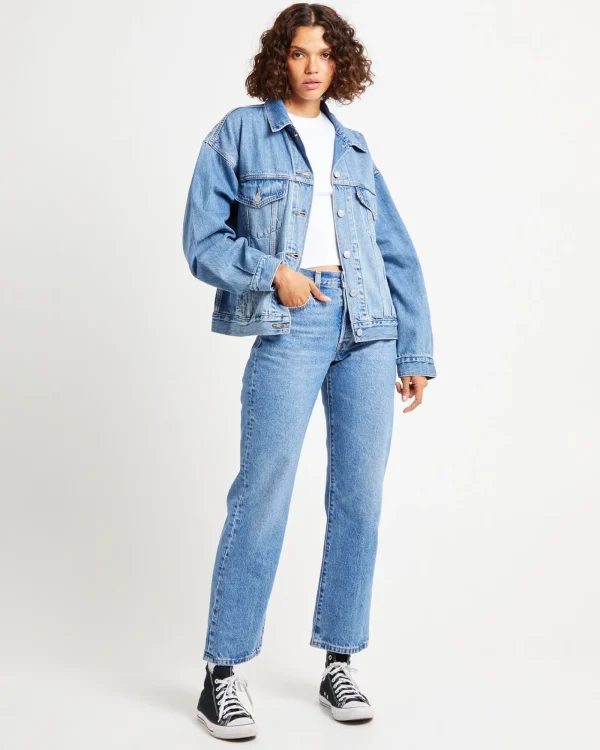 Online LEVIS 90S Trucker Denim Jacket Soft As Butter Mid Blue