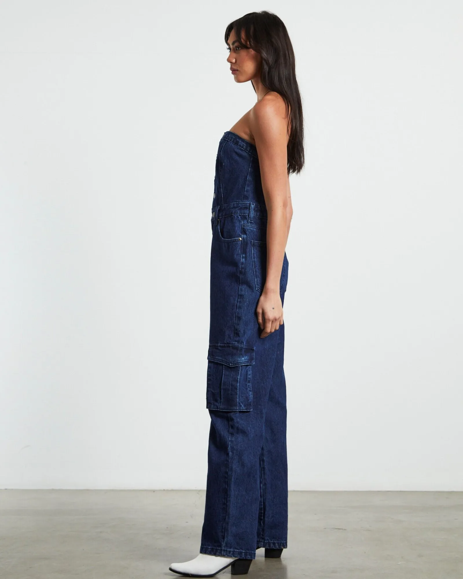 sabrine_strapless_denim_b_3.webp Best INSIGHT Sabrine Strapless Denim Boiler Suit Ink Blue
