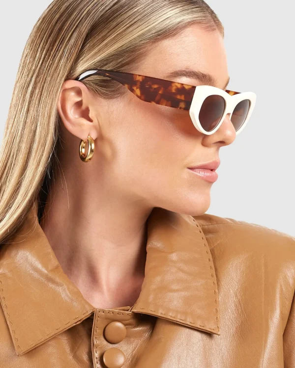 Best Sale SHEVOKE Saint Sunglasses Creme