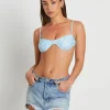 Cheap ONE TEASPOON Salty Dog Junkyard Denim Mini Skirt In Blue