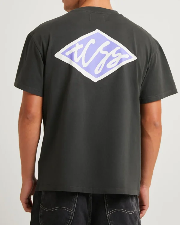 Best THE CRITICAL SLIDE SOCIETY Scribble Short Sleeve T-Shirt Phantom Black