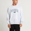 Sale SPENCER PROJECT Seattle Crew Jumper Frost Marle Grey