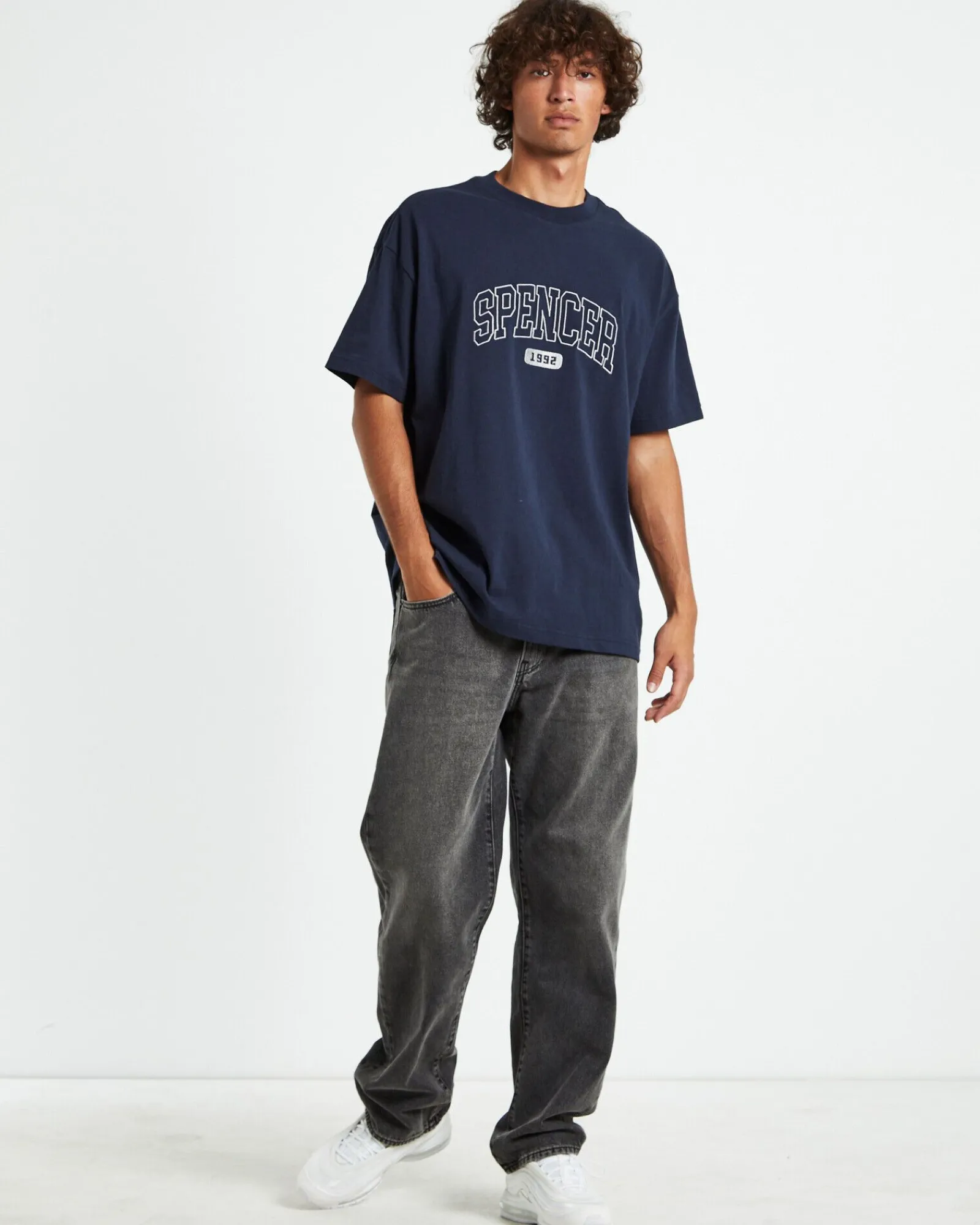seattle_tshirt_vintage_na_2.webp Store SPENCER PROJECT Seattle T-Shirt Vintage Navy