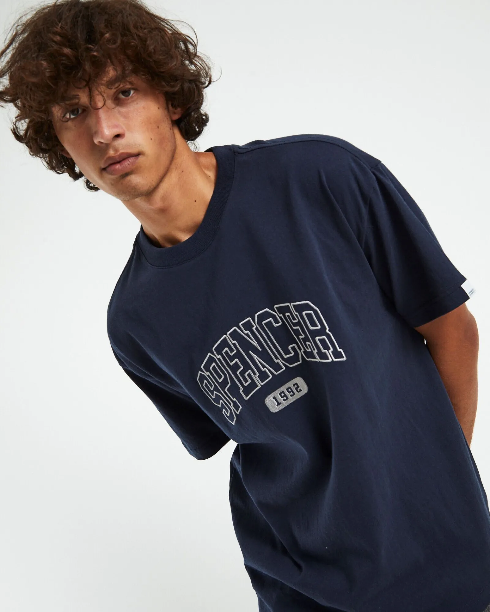 seattle_tshirt_vintage_na_4.webp Store SPENCER PROJECT Seattle T-Shirt Vintage Navy