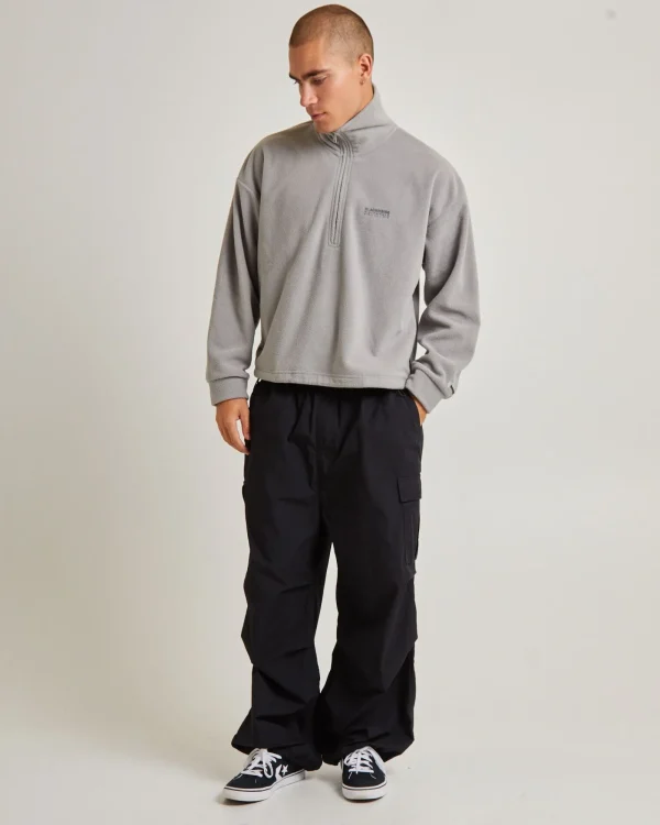 Outlet BLACK NOISE WHITE RAIN Seeka Polar Fleece Quarter Zip