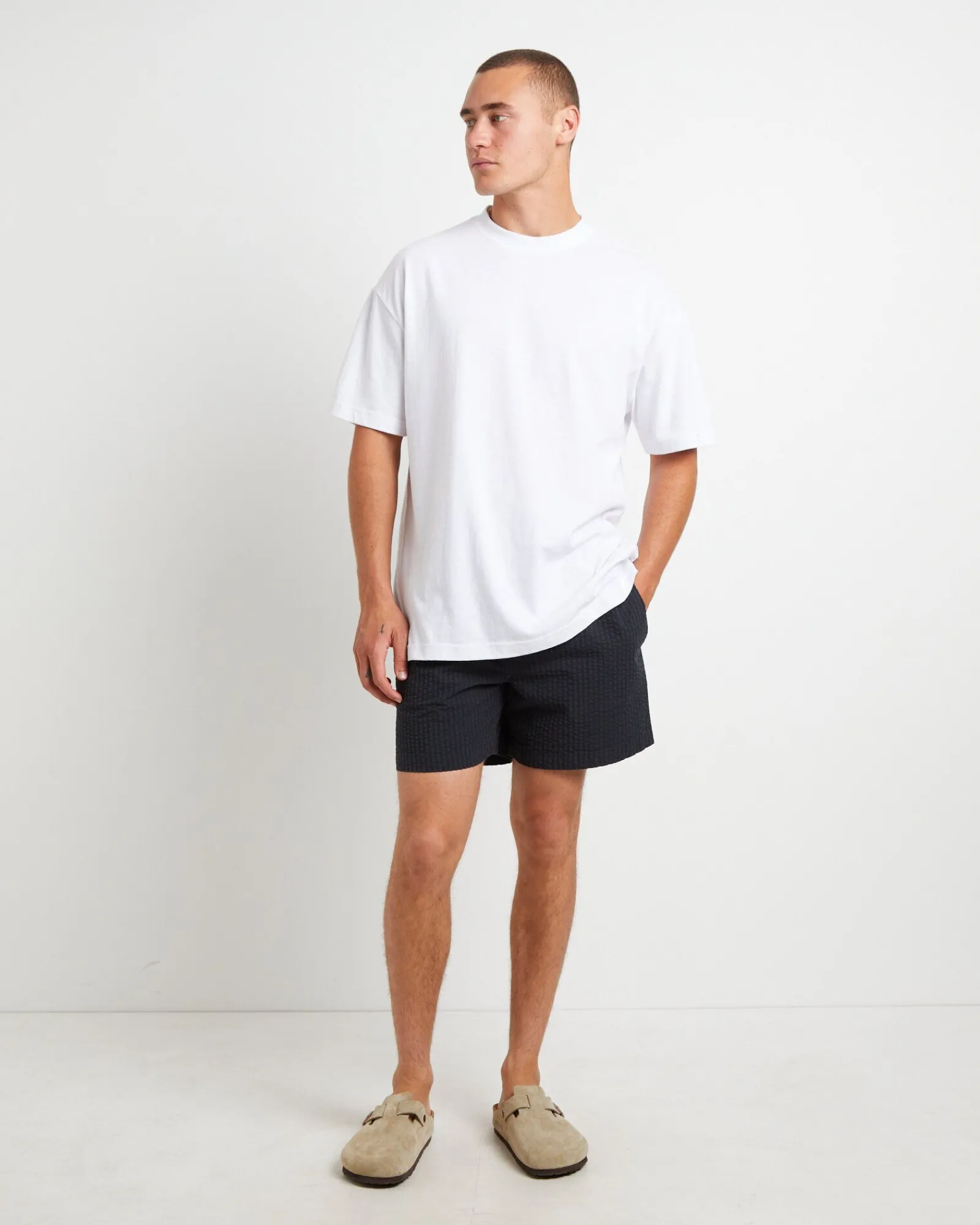 seesucker_stripe_boardsho_0.webp Fashion ARVUST Seesucker Stripe Boardshorts In Black