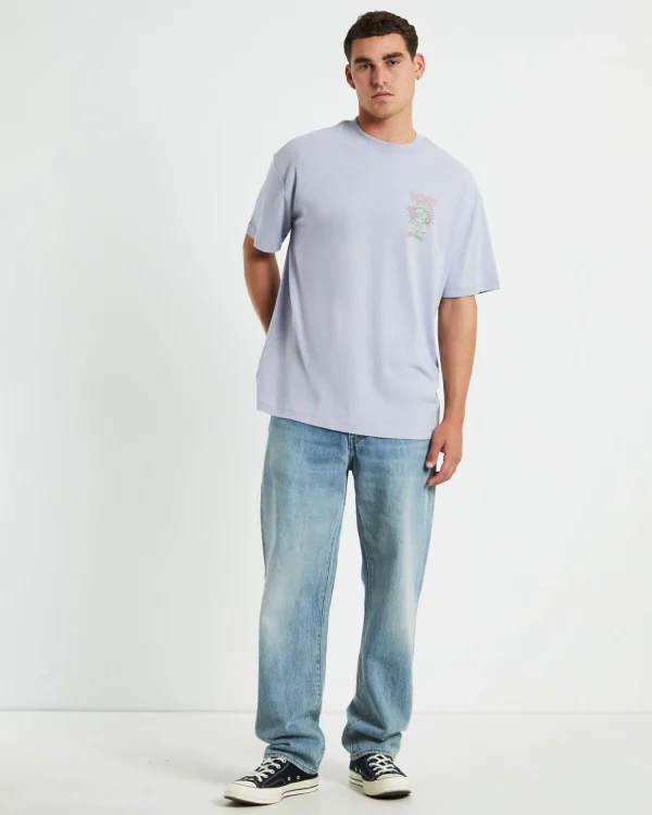 Discount INSIGHT 51 Short Sleeve T-Shirt In Lavender Purple