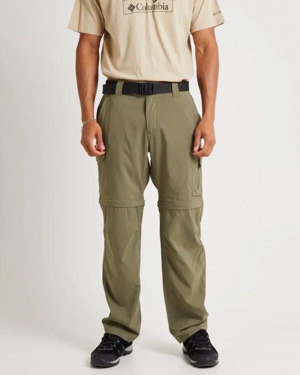 Best Sale COLUMBIA Silver Ridge Convertible Pants Khaki