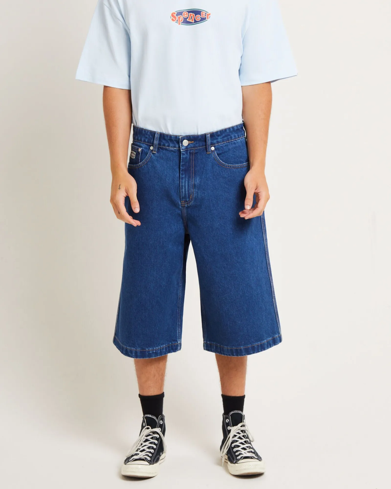 skate_denim_jorts_in_yk__3.webp Shop SPENCER PROJECT 3/4 Skate Denim Jorts In Y2K Indigo