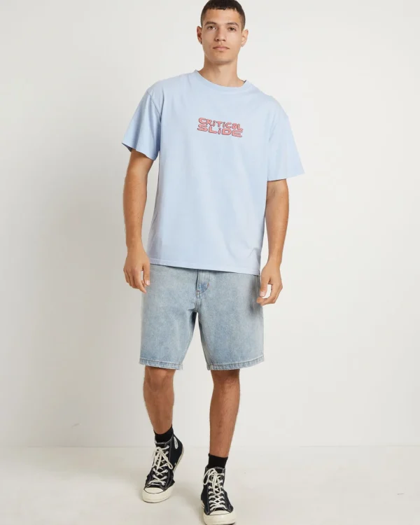 Flash Sale THE CRITICAL SLIDE SOCIETY Slider T-Shirt In Sky