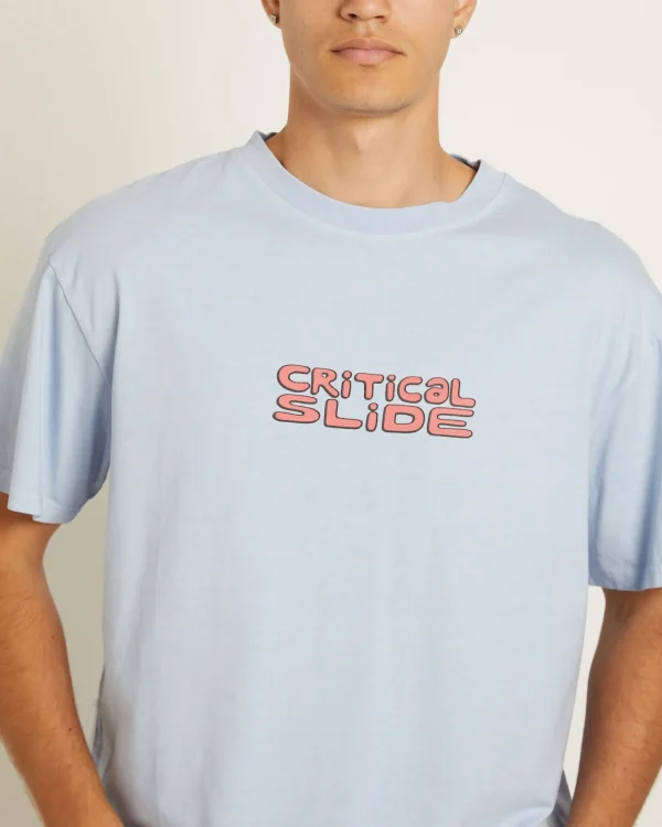 Flash Sale THE CRITICAL SLIDE SOCIETY Slider T-Shirt In Sky