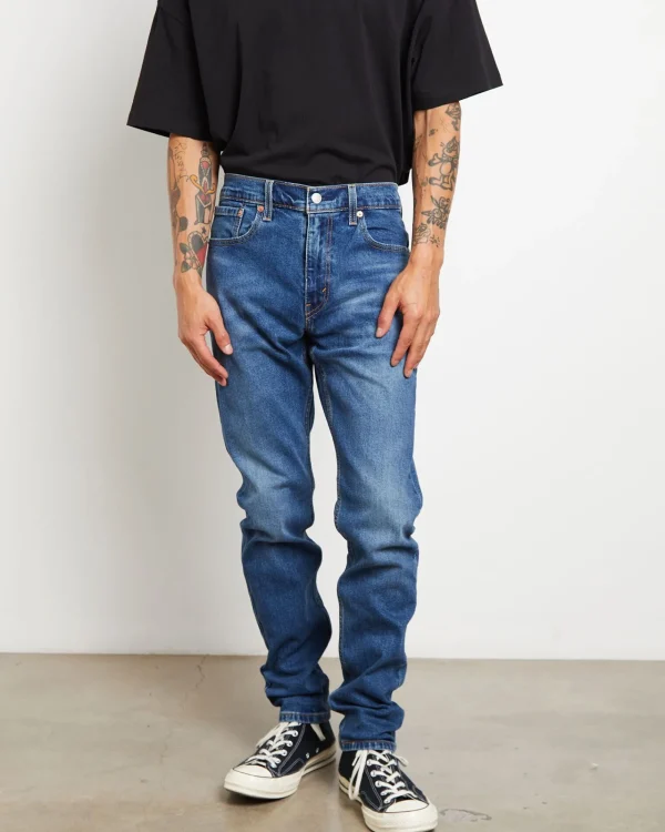 Flash Sale LEVIS 512 Slim Taper Denim Jeans Goldenrod Mid Blue