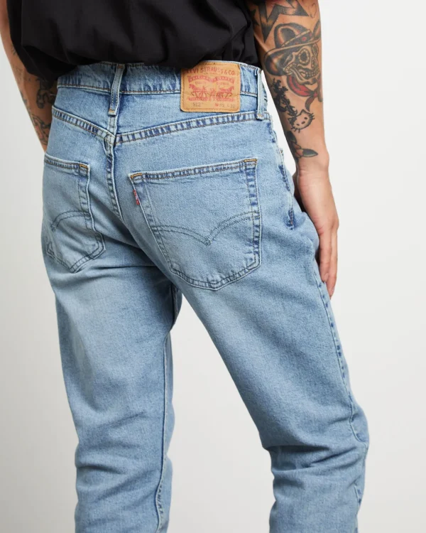 Hot LEVIS 512 Slim Taper Denim Jeans In Nightshine Blue