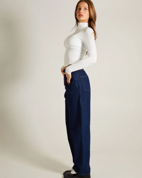 Fashion GENERAL PANTS CO. BASICS Slinky Long Sleeve Skivvy