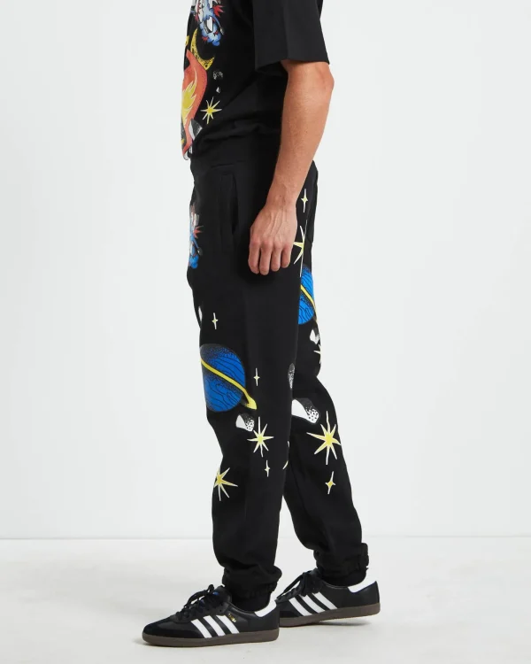 Cheap MARKET Smiley Conflicted Sweatpants In Black