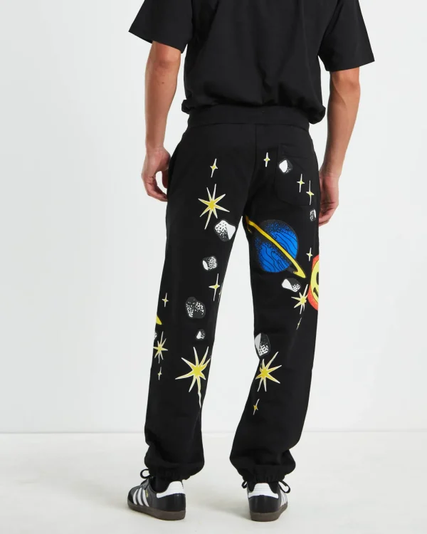Cheap MARKET Smiley Conflicted Sweatpants In Black