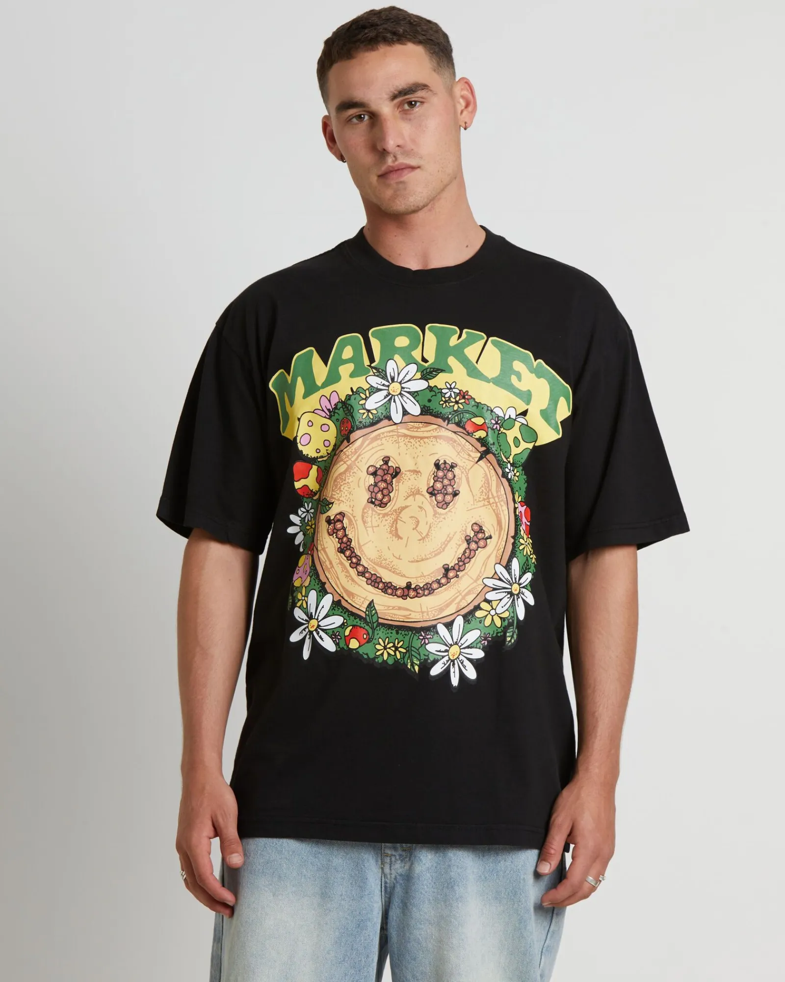 smiley_decomposition_shor_0-1.webp Best MARKET Smiley Decomposition Short Sleeve T-Shirt In Vintage Black
