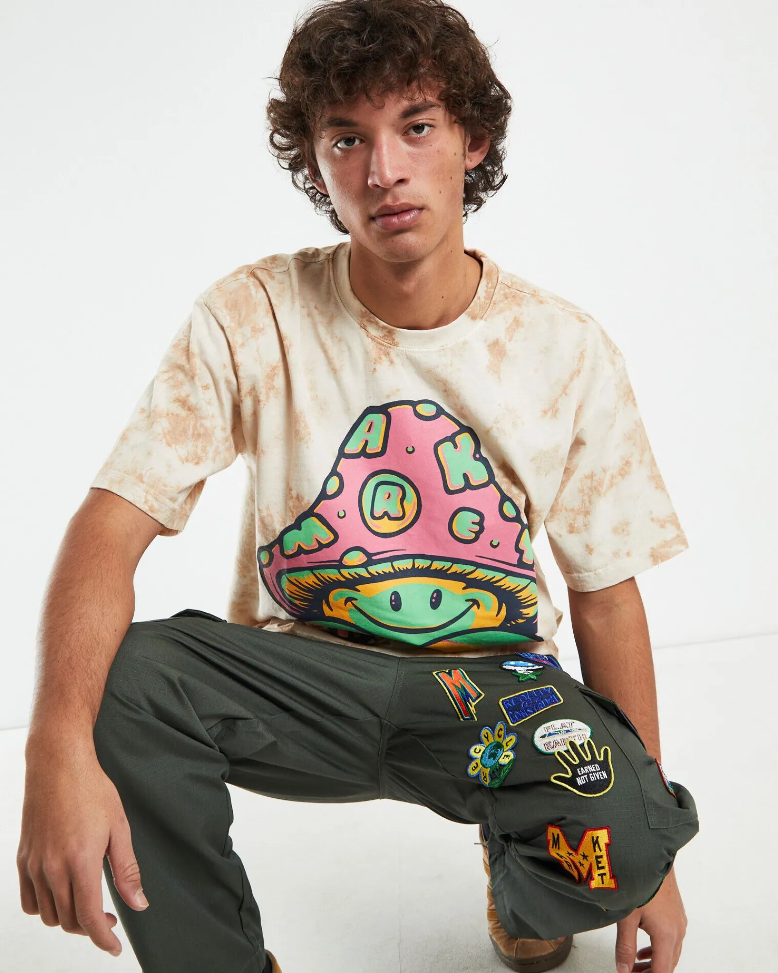 smiley_guide_tshirt_rust__4.webp Discount MARKET Smiley Guide T-Shirt Rust Tie Dye