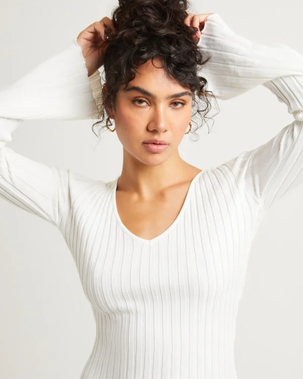 Clearance SUBTITLED Sophie Long Sleeve Mini Dress