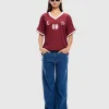 Hot LIONESS Spectate Short Sleeve Top