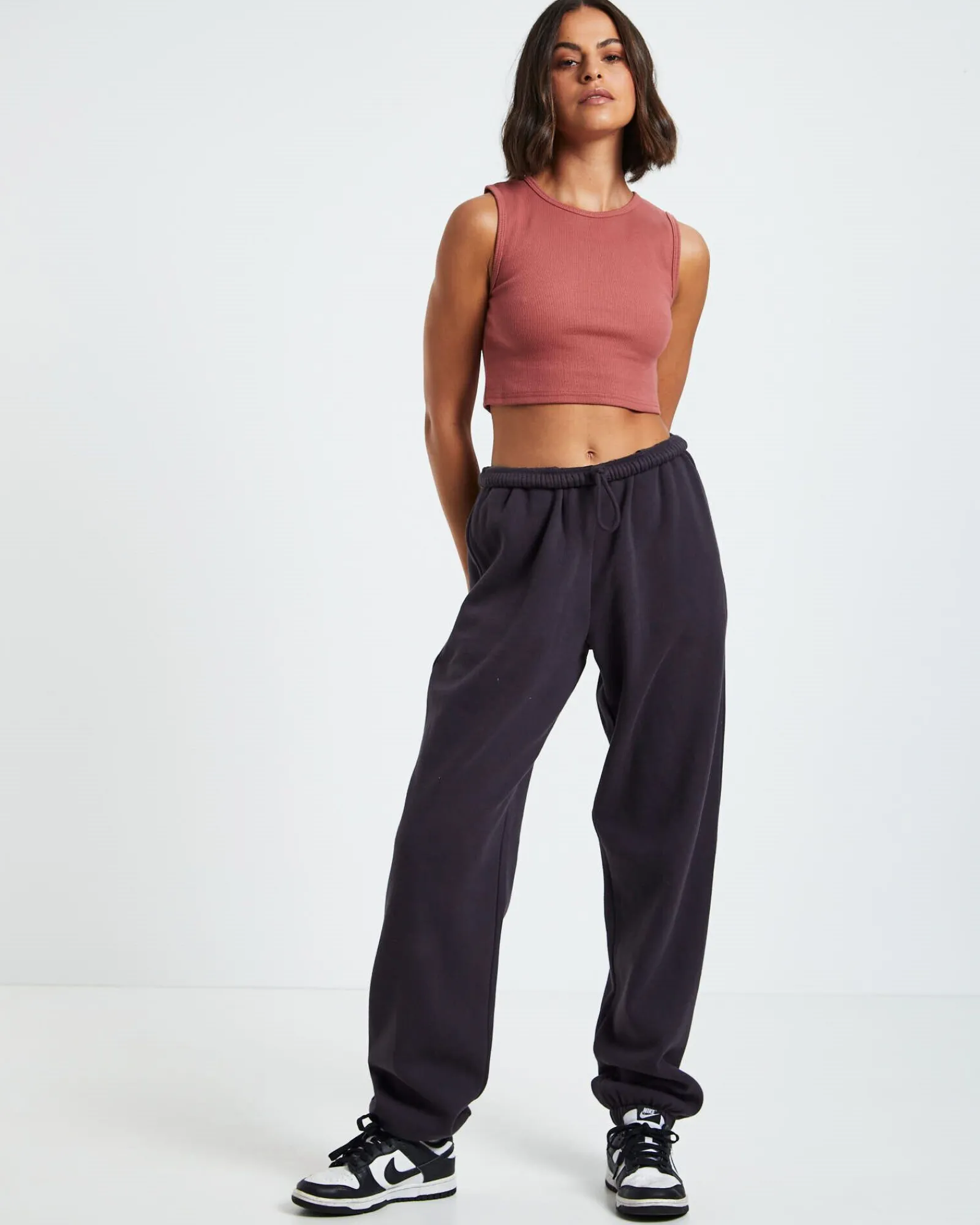 sports_rib_tank_top_brick_3.webp Outlet GENERAL PANTS CO. BASICS Sports Rib Tank Top Brick Red