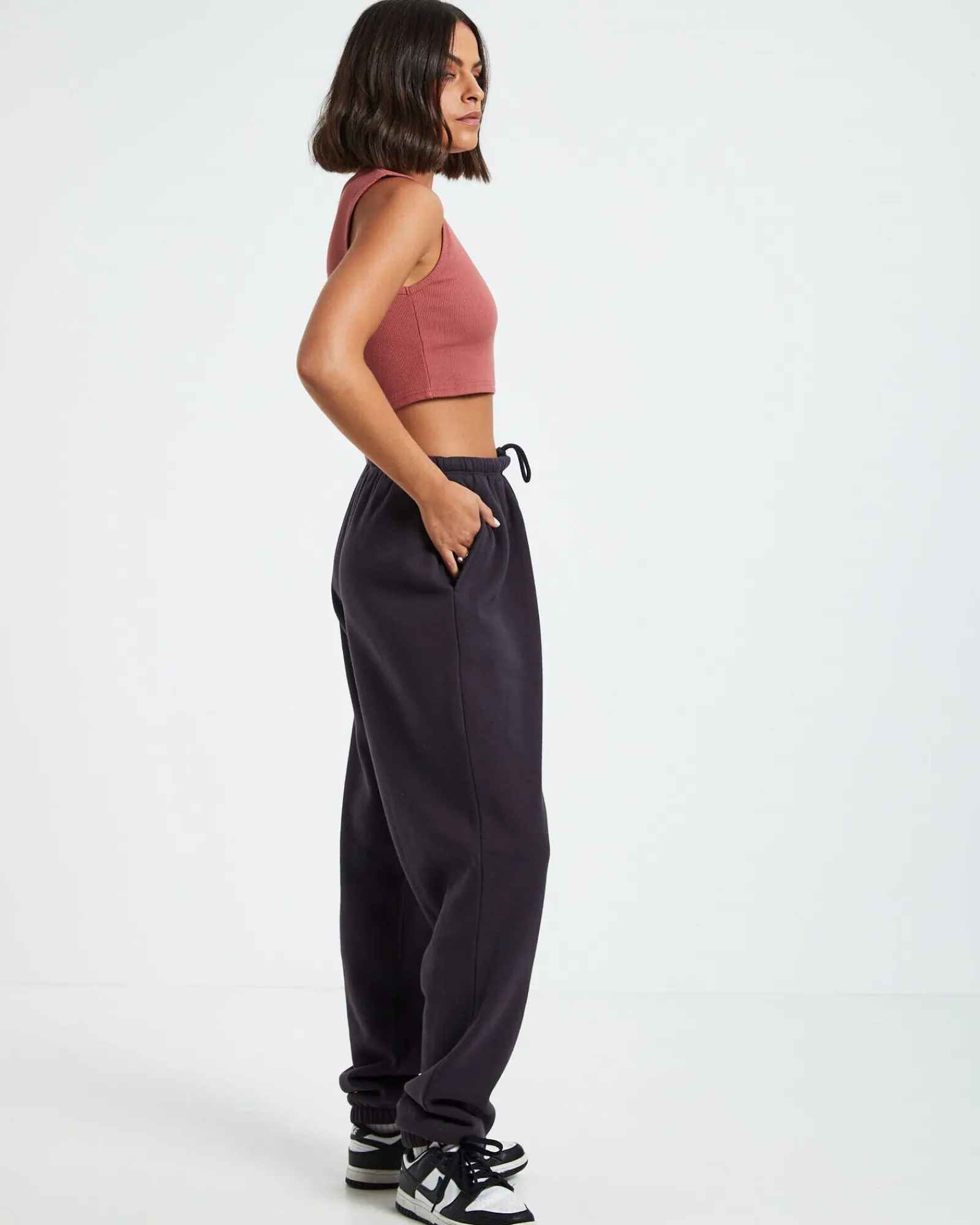 sports_rib_tank_top_brick_4.webp Outlet GENERAL PANTS CO. BASICS Sports Rib Tank Top Brick Red