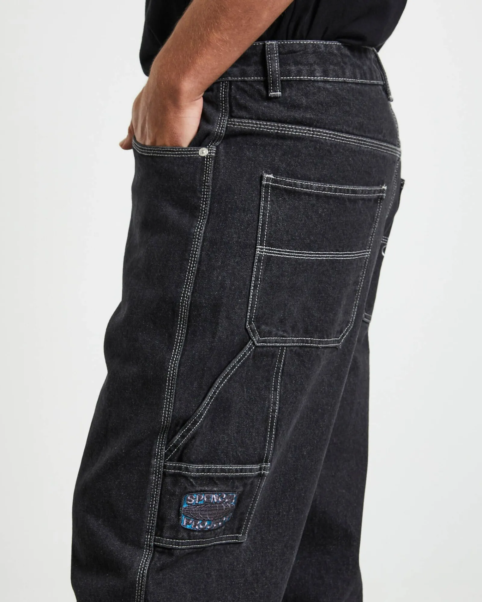 sretford_yk_cargo_jeans_i_6.webp Fashion SPENCER PROJECT Sretford Y2K Cargo Jeans In Black