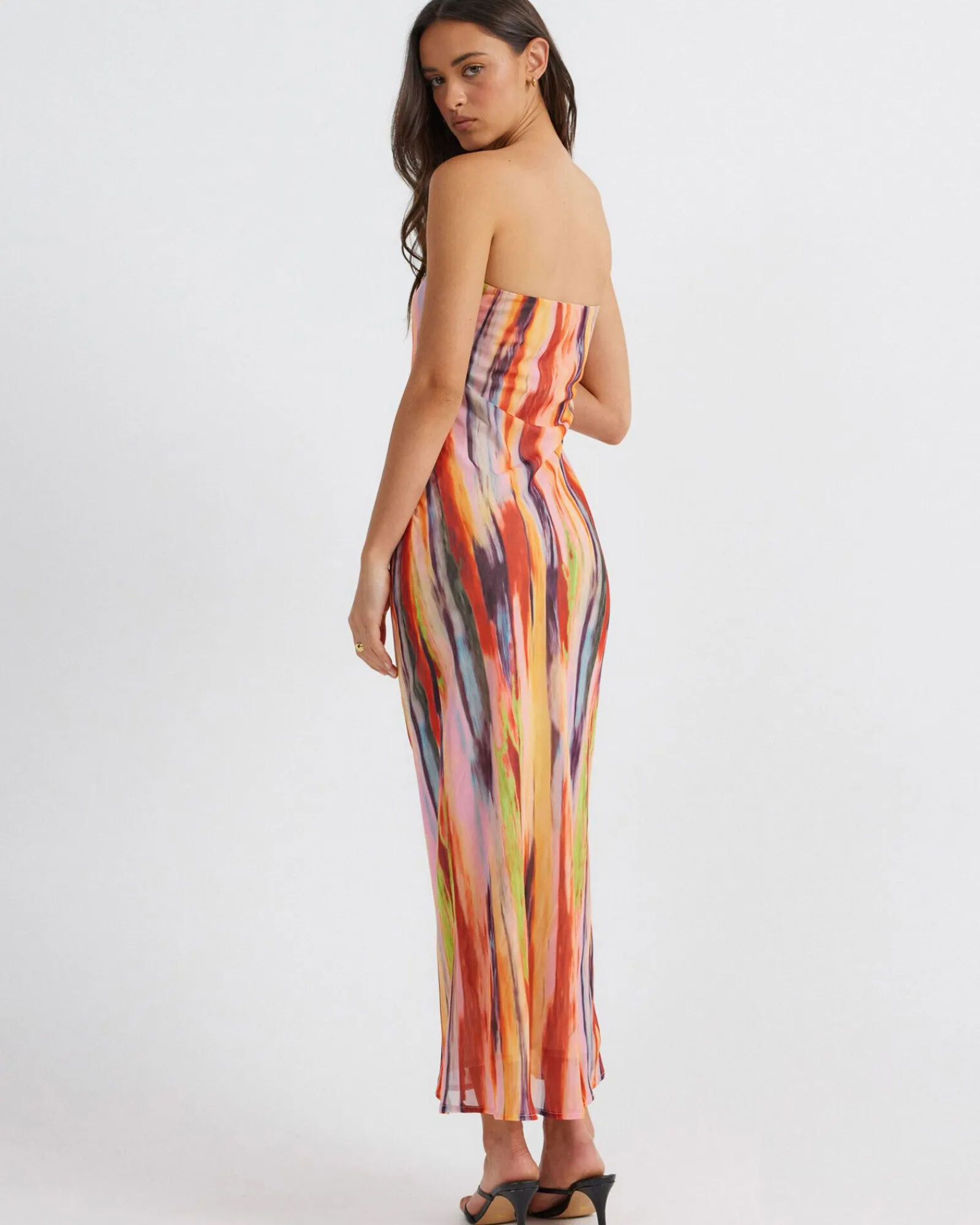 st_barts_strapless_maxi_d_1.webp Flash Sale SNDYS St Barts Strapless Maxi Dress In Multi