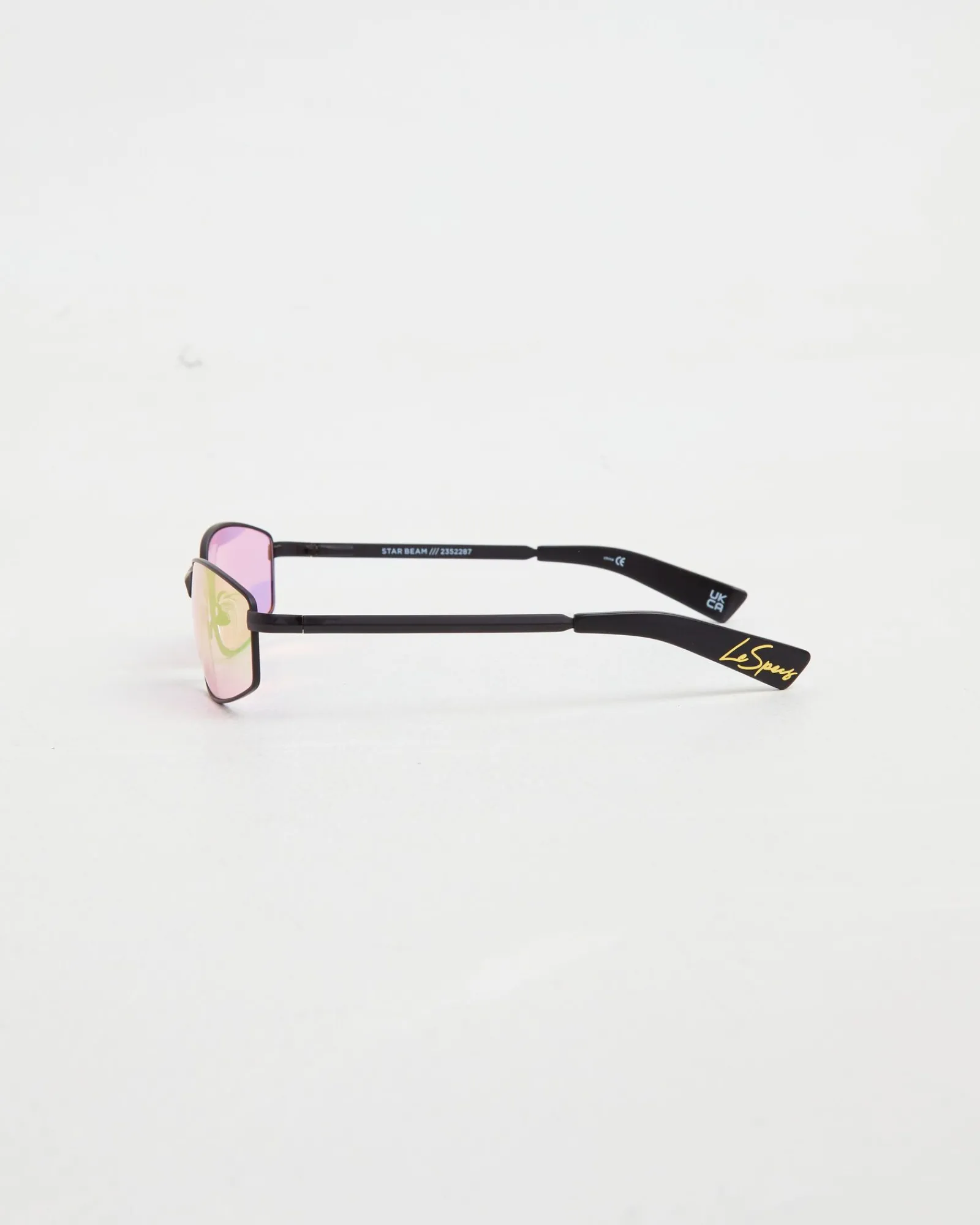 star_beam_sunglasses_in_m_2.webp Flash Sale LE SPECS Star Beam Sunglasses In Matte Black/Pink Mirror