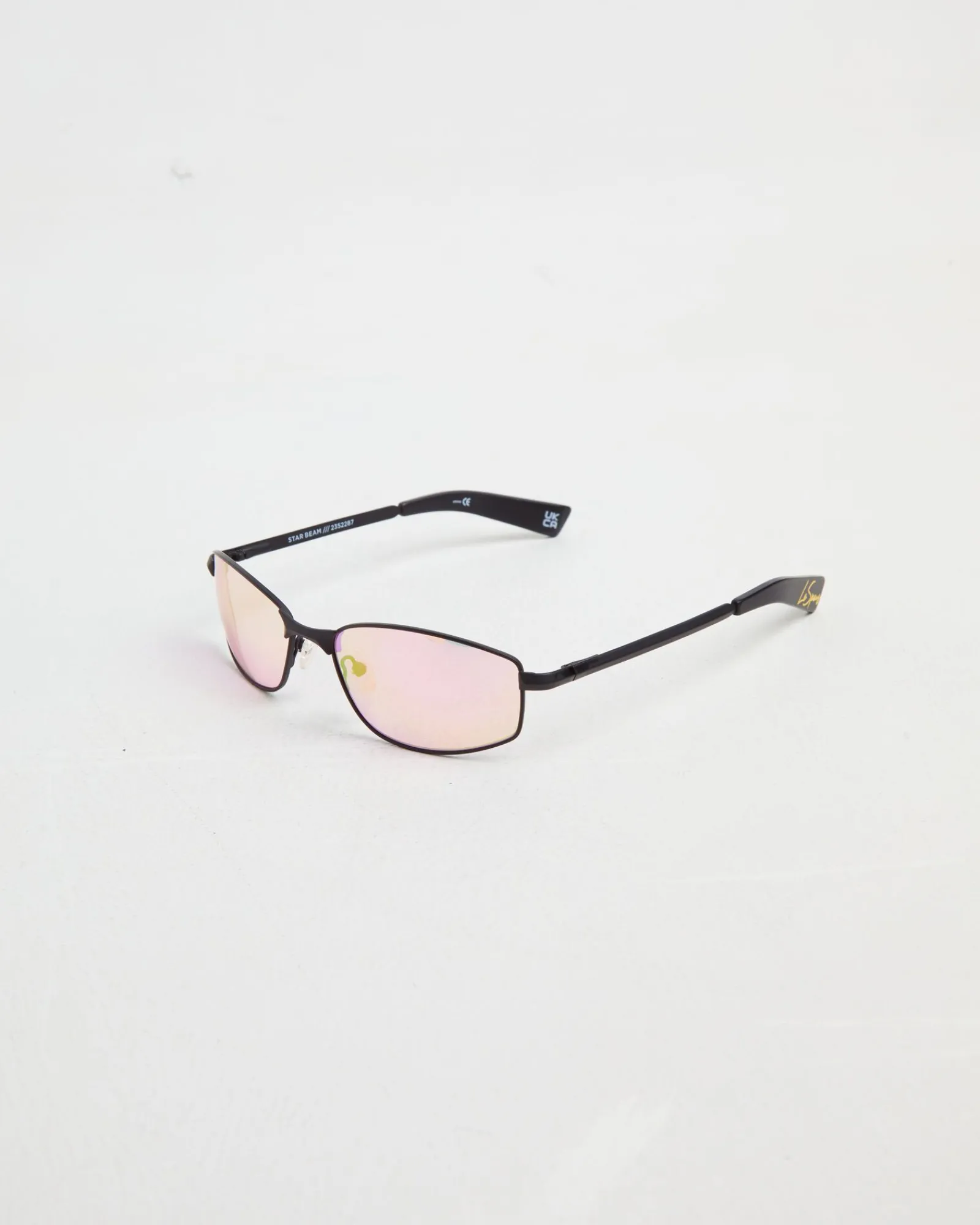 star_beam_sunglasses_in_m_4.webp Flash Sale LE SPECS Star Beam Sunglasses In Matte Black/Pink Mirror