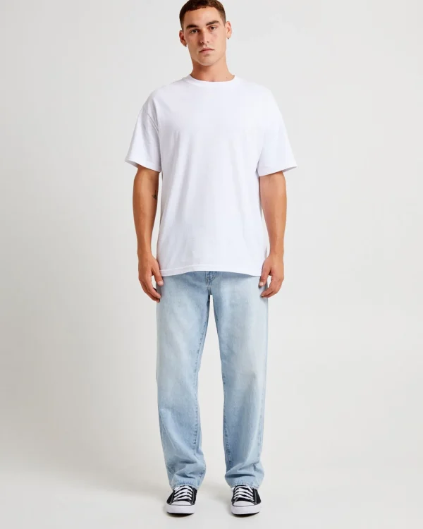 Clearance LEVIS 568 Stay Loose Jeans Baby Blue Essentials