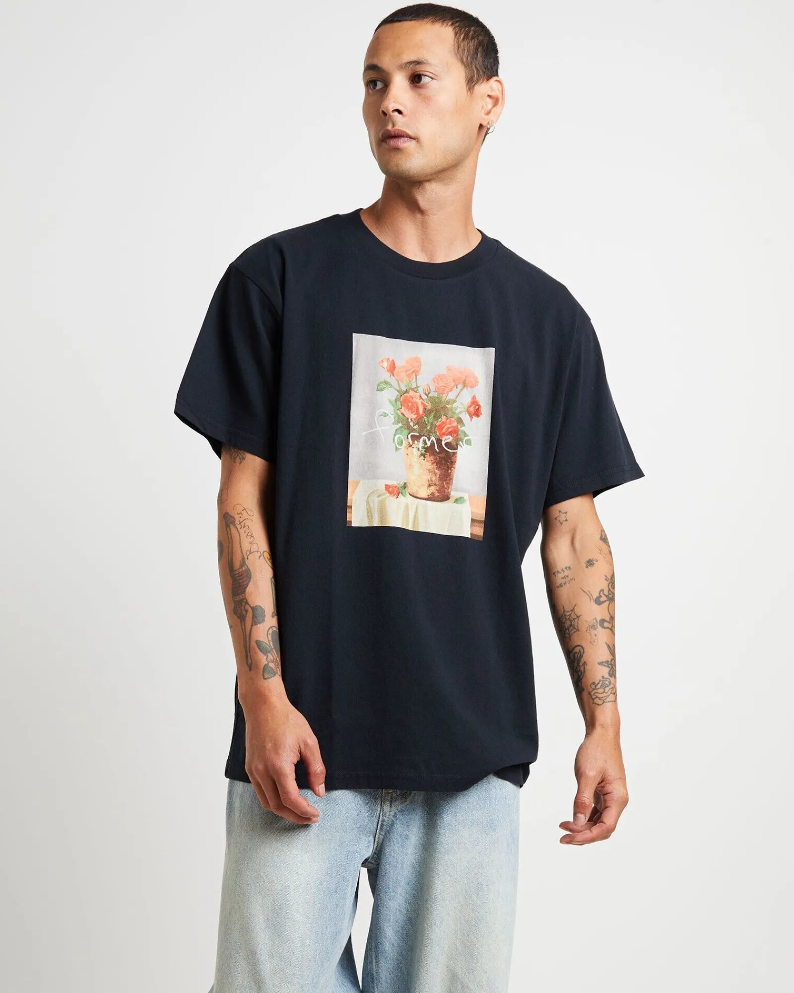 still_life_short_sleeve_t_0-1.webp Fashion FORMER Still Life Short Sleeve T-Shirt In Black