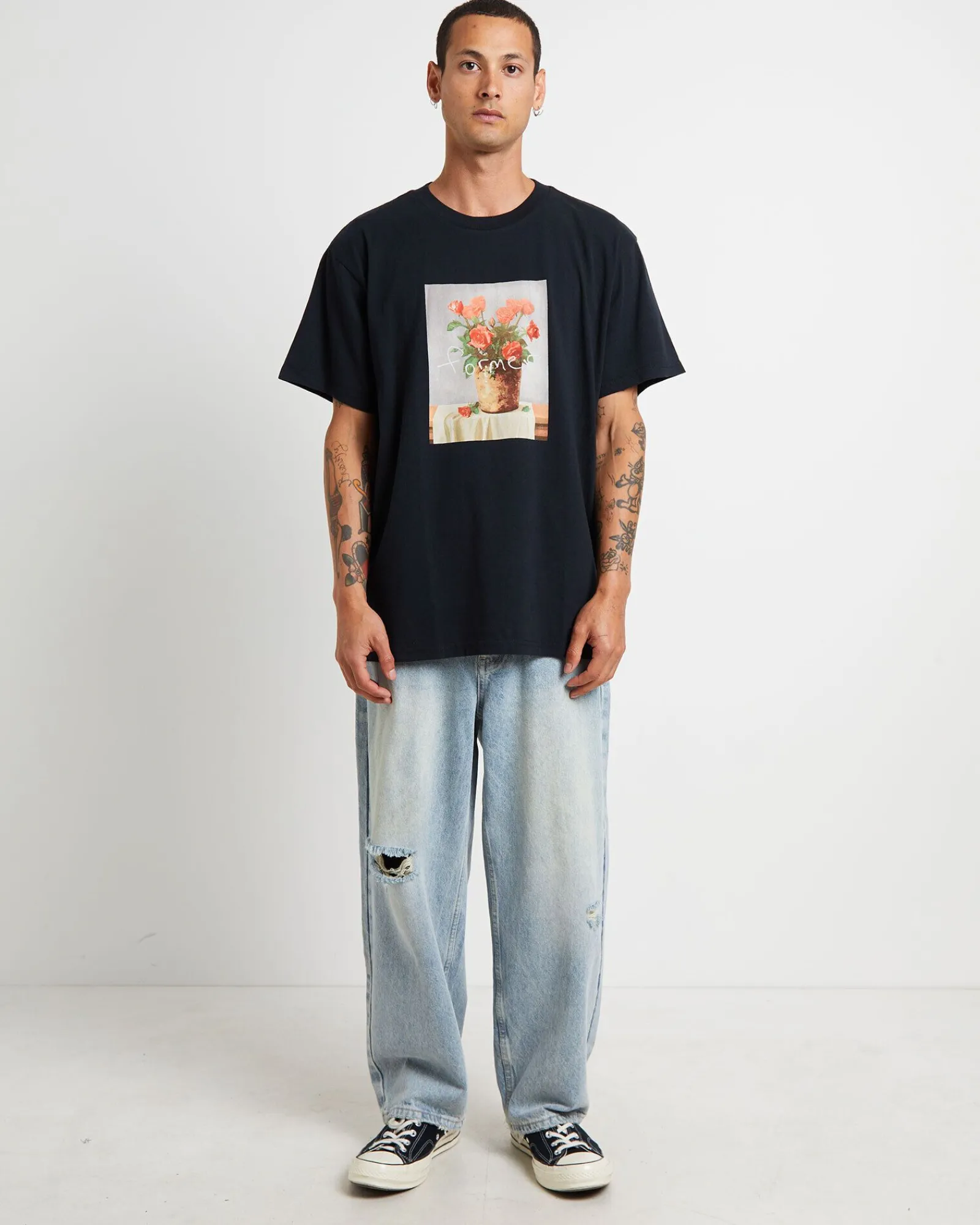 still_life_short_sleeve_t_2-1.webp Fashion FORMER Still Life Short Sleeve T-Shirt In Black