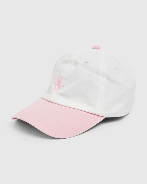 Flash Sale SUBTITLED Stonewashed Contrast Cap Pink