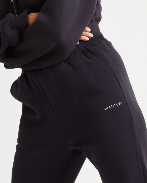Online SUBTITLED Trackpants Almost Black