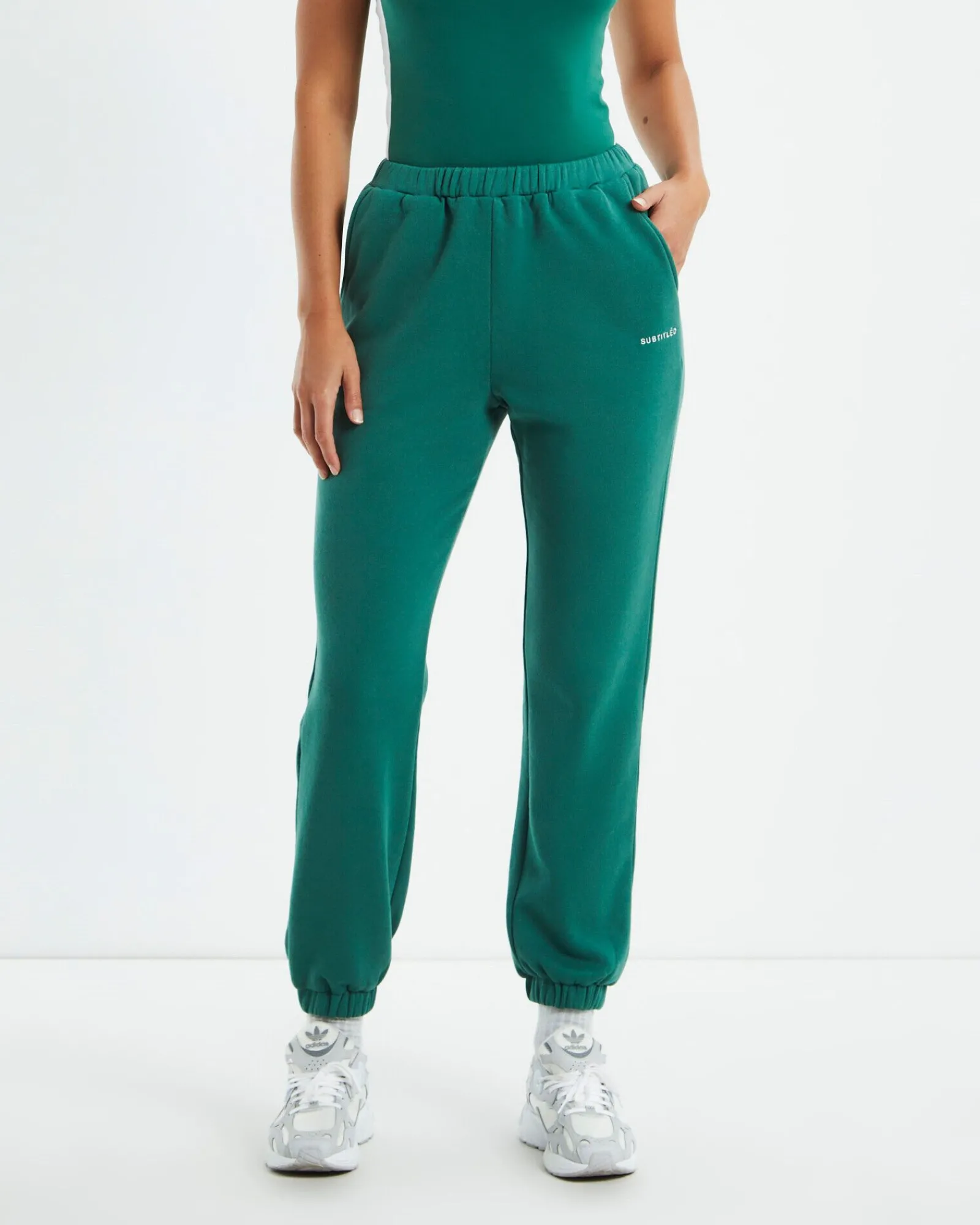 subtitled_trackpants_fore_0.webp Best Sale SUBTITLED Trackpants Forest Green