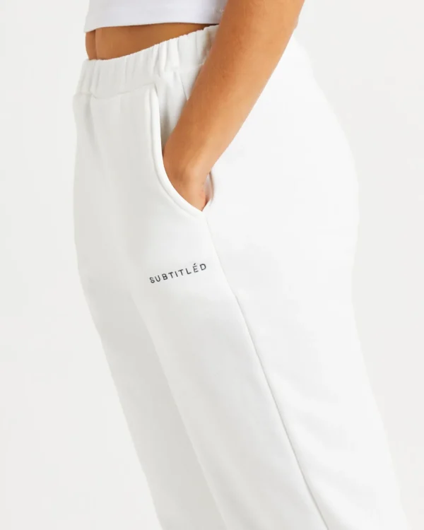Cheap SUBTITLED Trackpants White