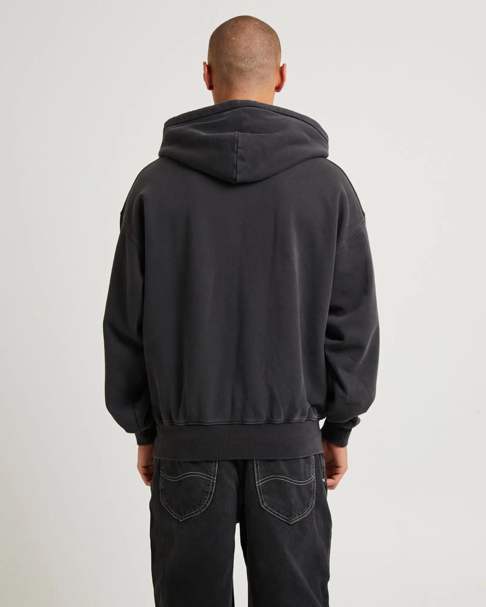 sunflower_recycled_pull_o_1.webp Best AFENDS Sunflower Recycled Pull On Hoodie Charcoal