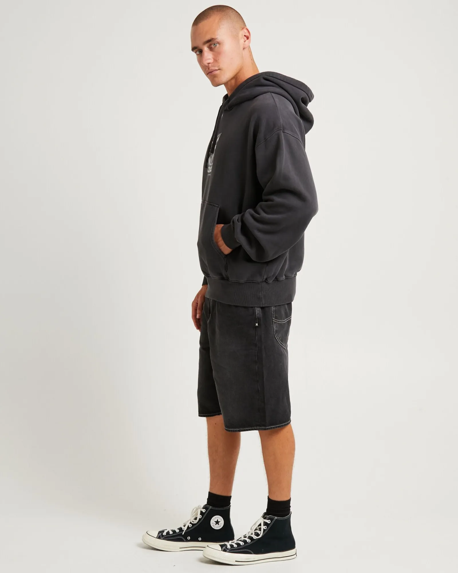 sunflower_recycled_pull_o_2.webp Best AFENDS Sunflower Recycled Pull On Hoodie Charcoal