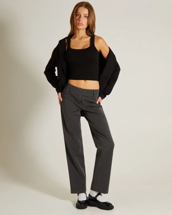 Cheap GENERAL PANTS CO. BASICS Super Scoop Classic Tank Top In Black