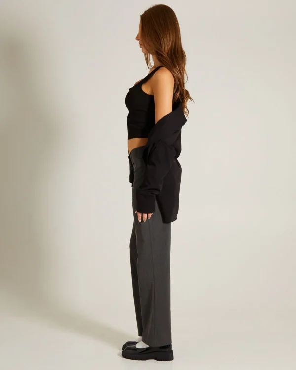Cheap GENERAL PANTS CO. BASICS Super Scoop Classic Tank Top In Black