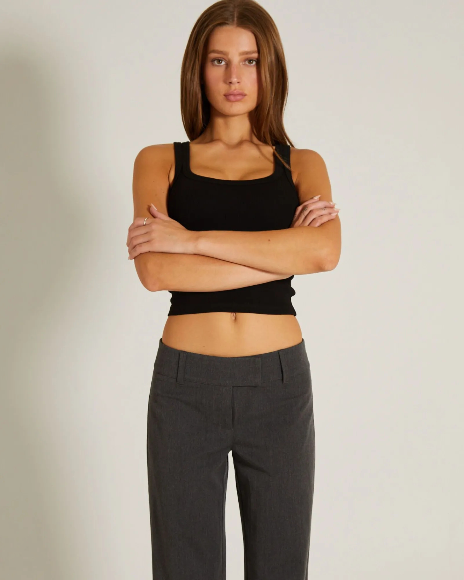 super_scoop_classic_tank__4-1.webp Cheap GENERAL PANTS CO. BASICS Super Scoop Classic Tank Top In Black