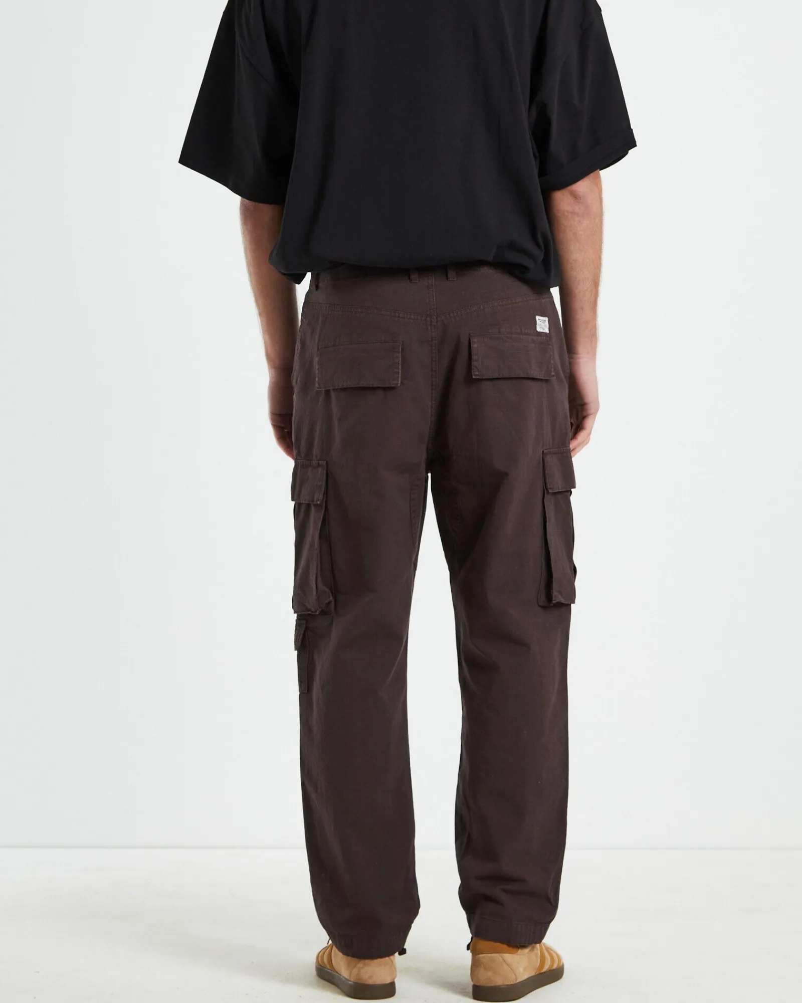surplus_ripstop_cargo_pan_1.webp Hot SPENCER PROJECT Surplus Ripstop Cargo Pants In Umber Brown