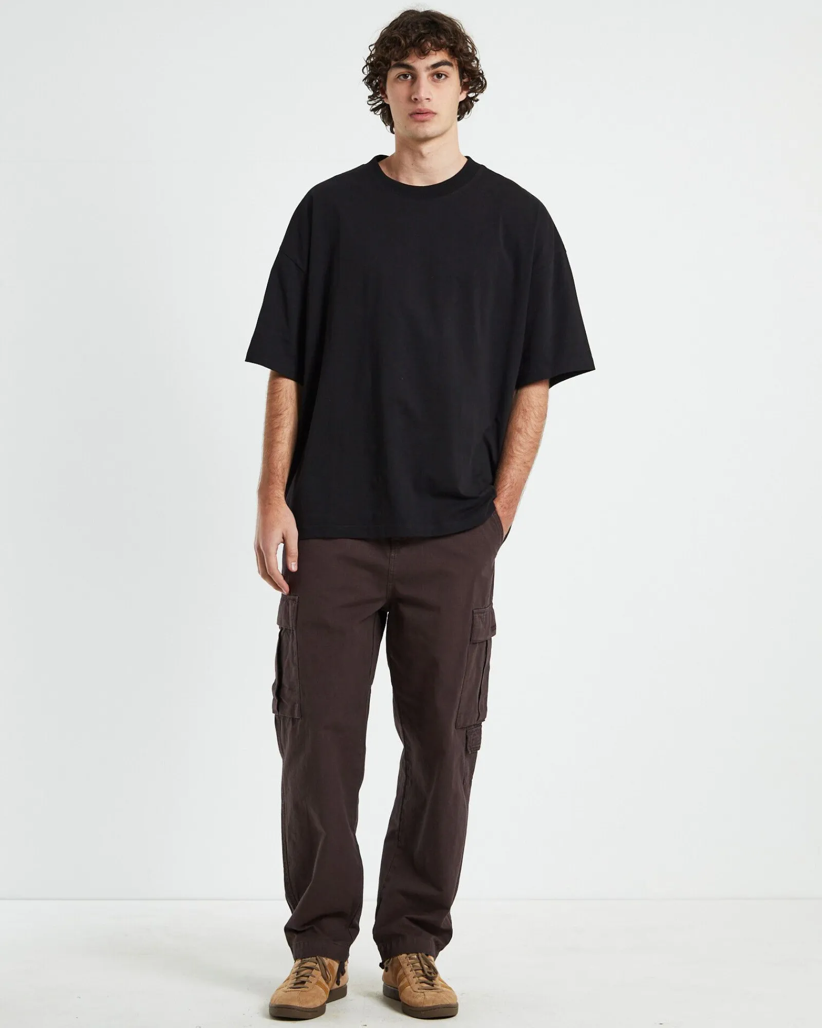 surplus_ripstop_cargo_pan_2.webp Hot SPENCER PROJECT Surplus Ripstop Cargo Pants In Umber Brown