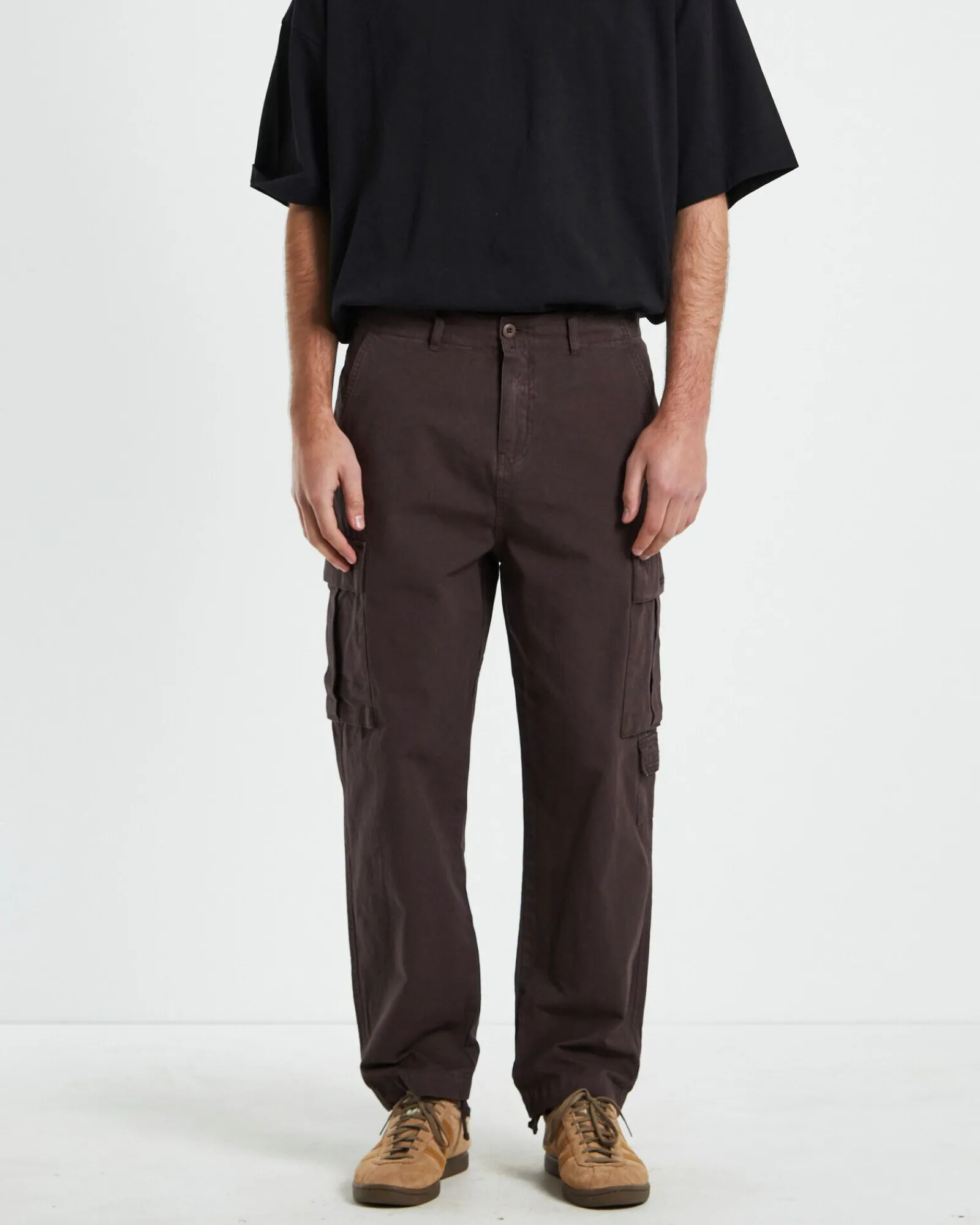 surplus_ripstop_cargo_pan_4.webp Hot SPENCER PROJECT Surplus Ripstop Cargo Pants In Umber Brown