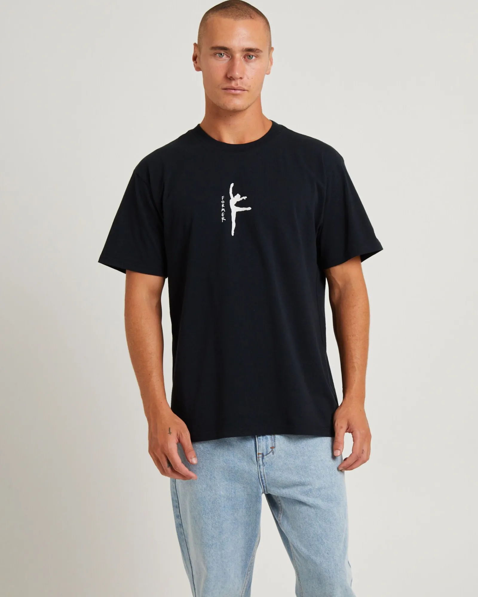 suspension_short_sleeve_t_0.webp Cheap FORMER Suspension Short Sleeve T-Shirt Black
